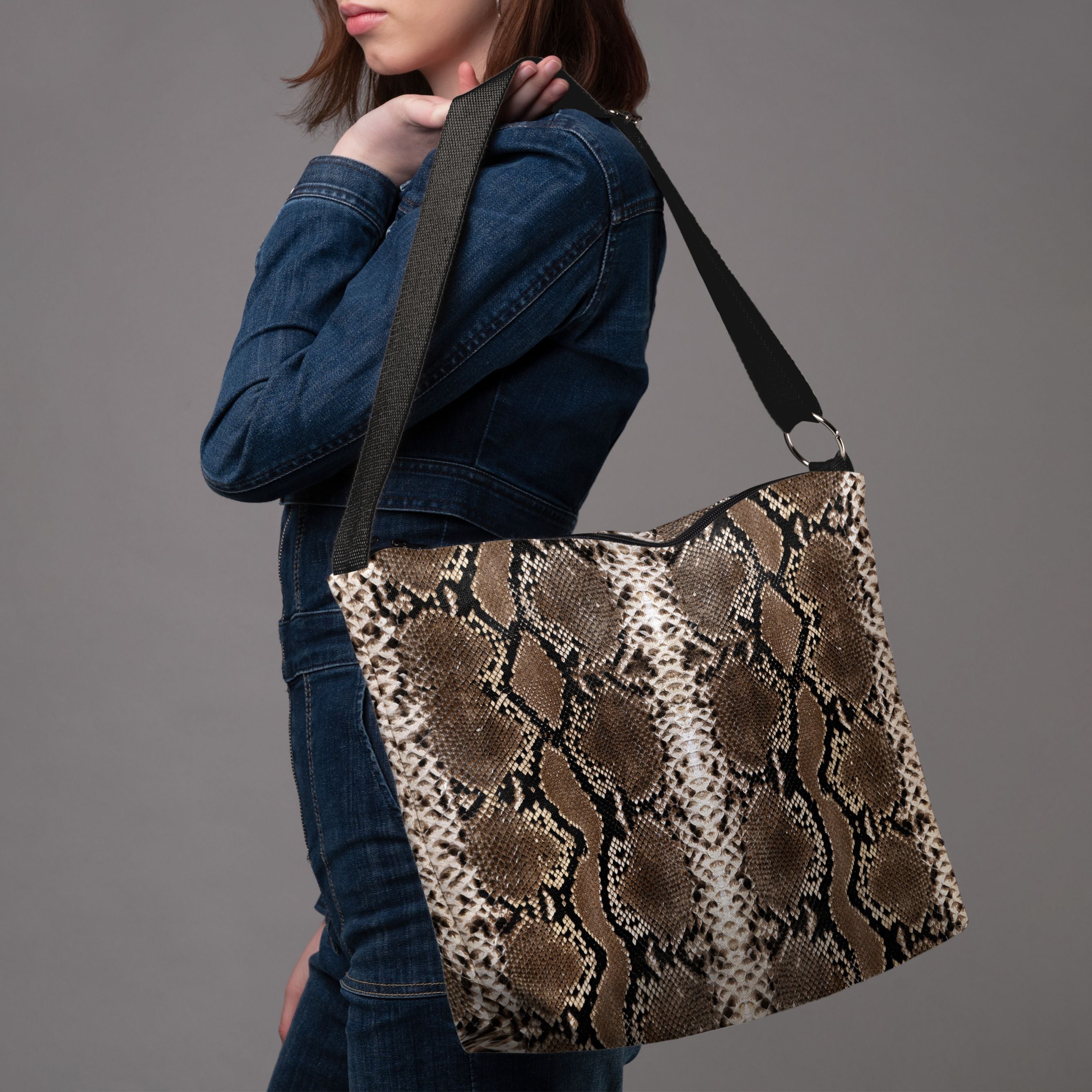 Classy Anaconda Sparkle Bag