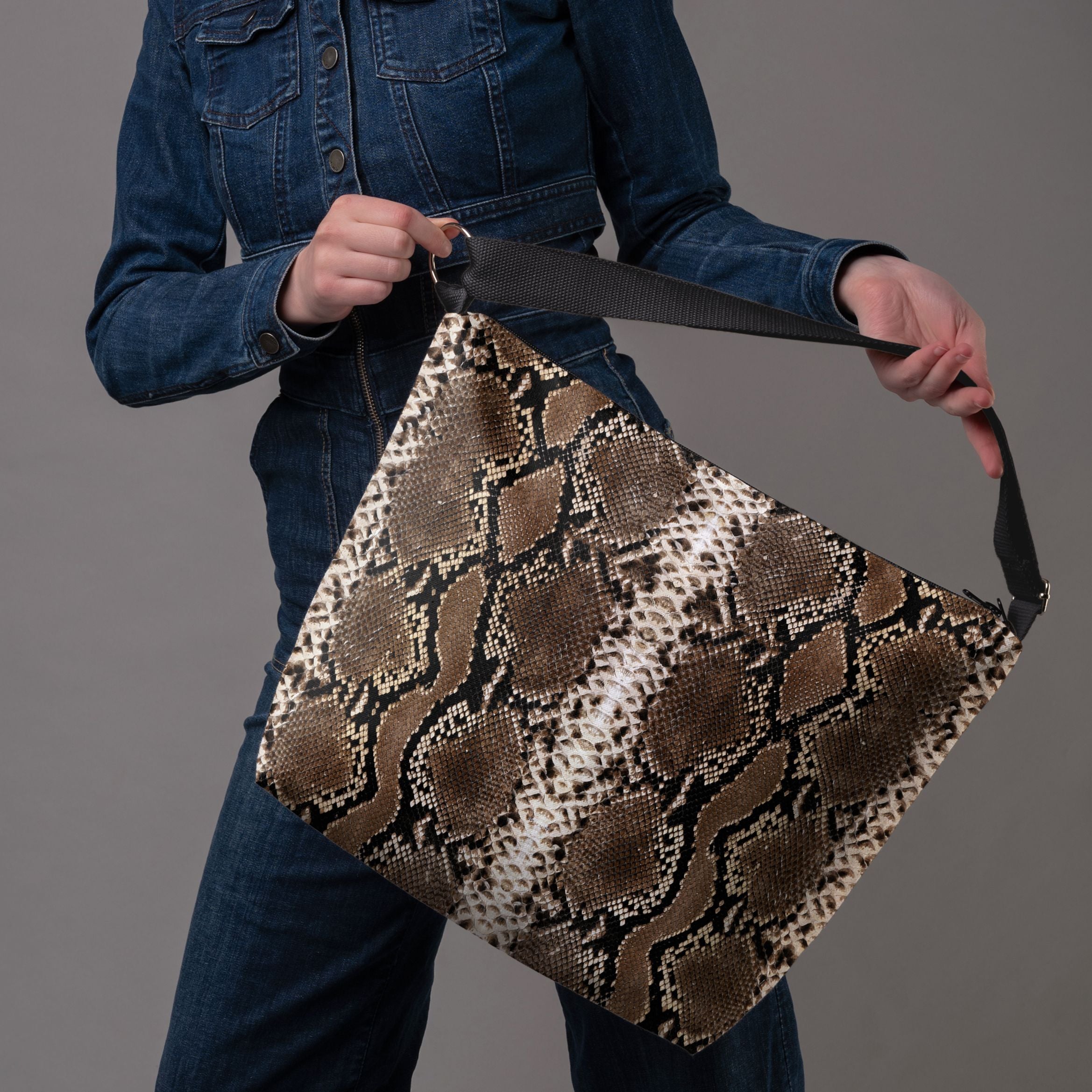 Classy Anaconda Sparkle Bag