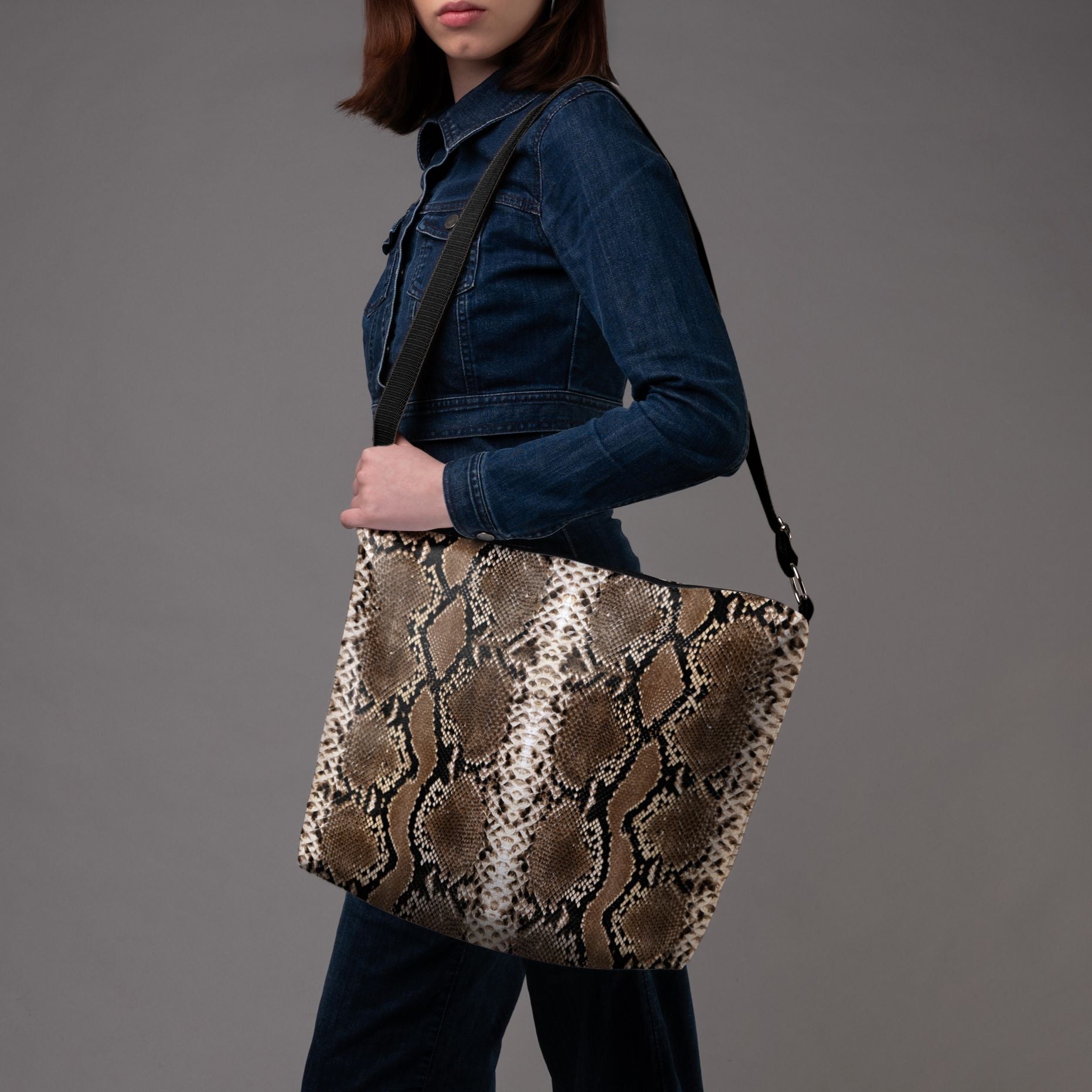 Classy Anaconda Sparkle Bag