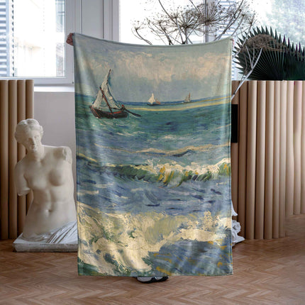 Pledas Vincent van Gogh „The Sea at Les Saintes-Maries-de-la-Mer