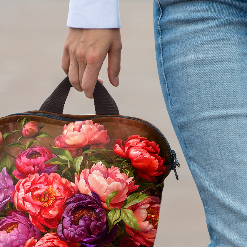 Kuprinė No. 1 Imagine „Bijūnų puokštė