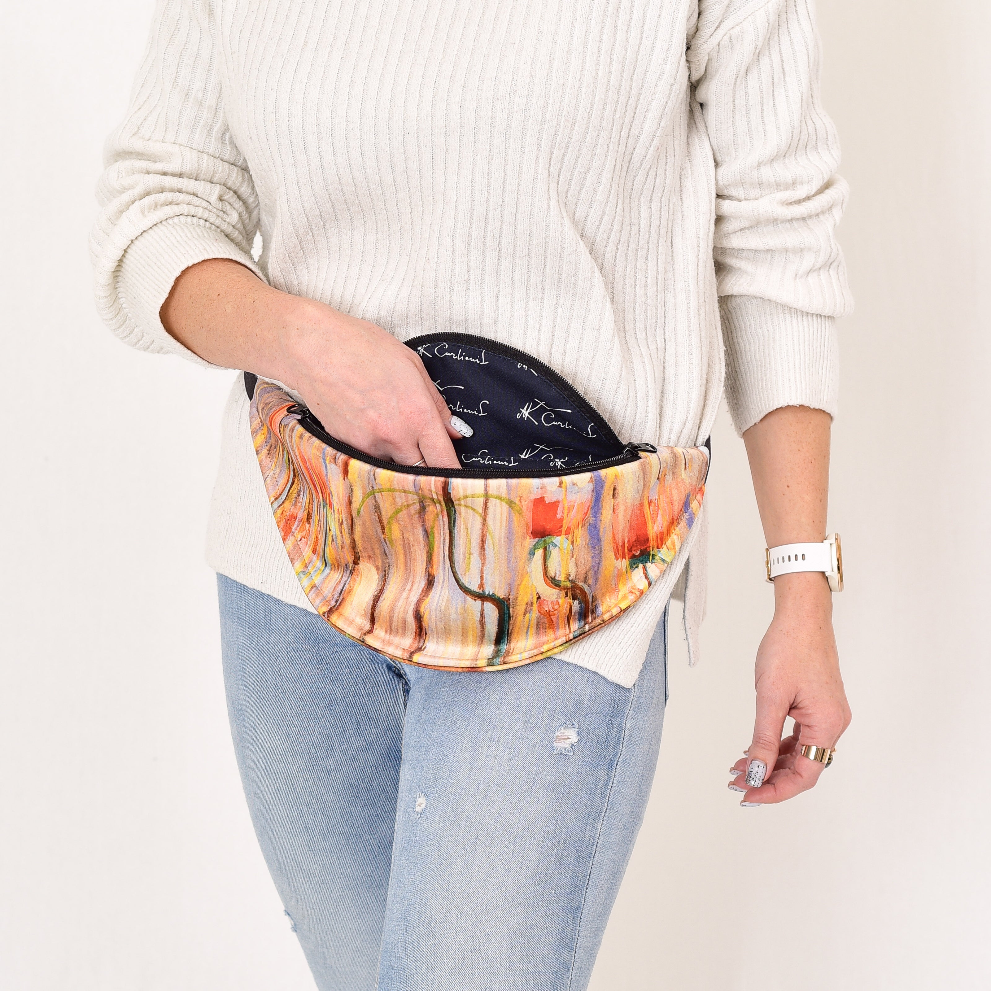 Juosmens rankinė Čiurlionis „Pasaulio sutvėrimas IX