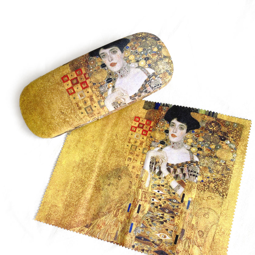 Akinių dėklas Gustav Klimt „Adele