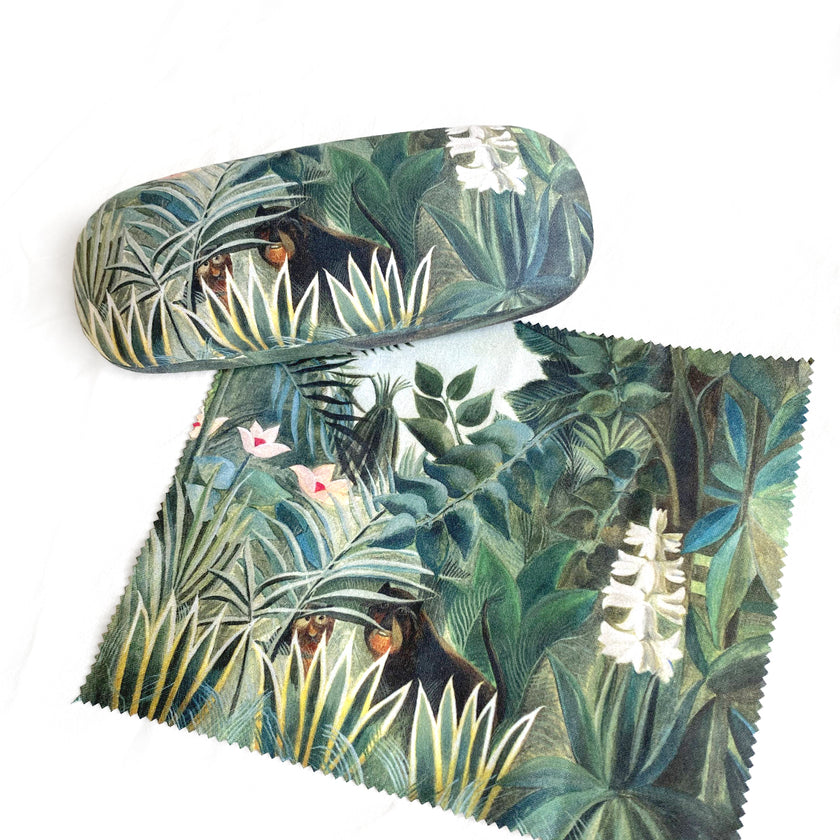 Akinių dėklas Henri Rousseau „The Equatorial Jungle