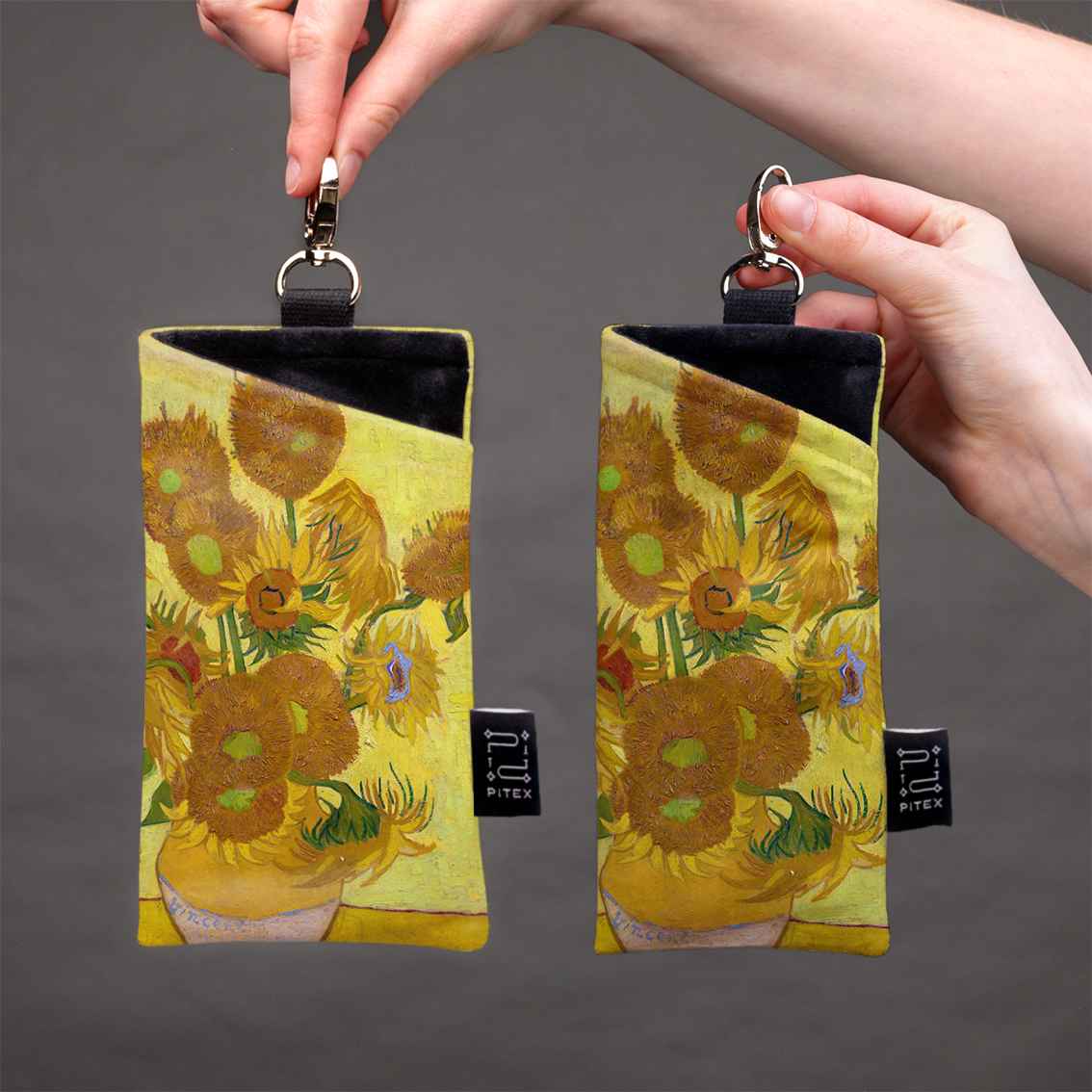 Akinių dėklas Vincent van Gogh „Sunflowers