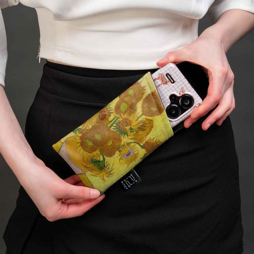 Akinių dėklas Vincent van Gogh „Sunflowers