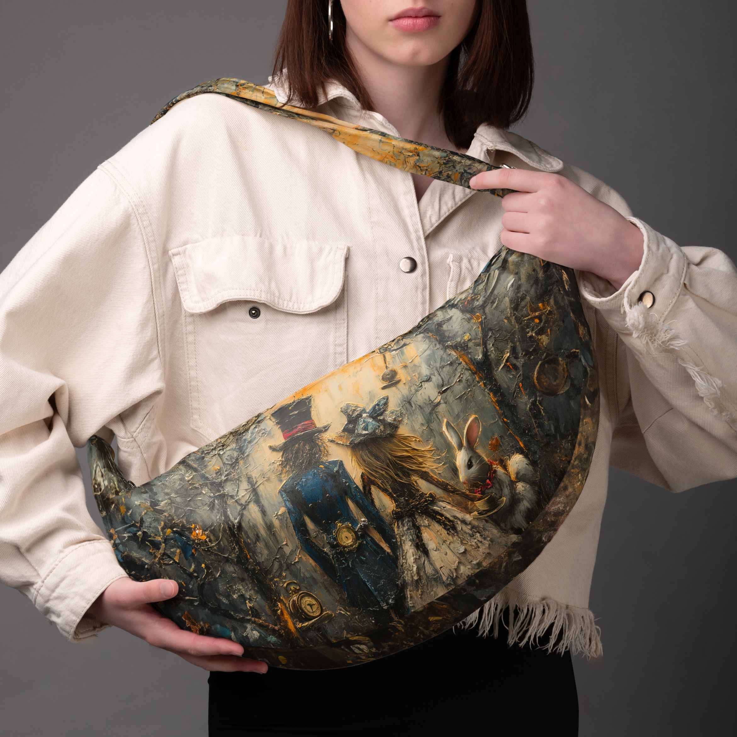 Hobo rankinė Imagine „Alisa ir Skrybėlius