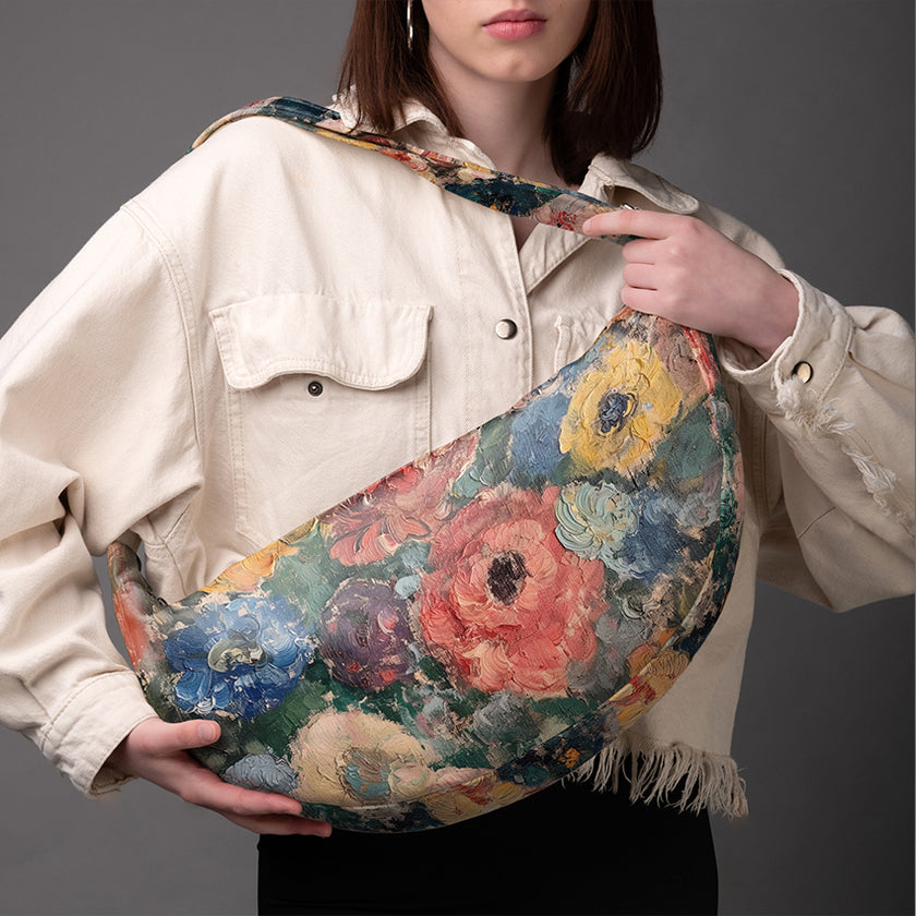 Hobo rankinė Imagine „Gėlės Monet