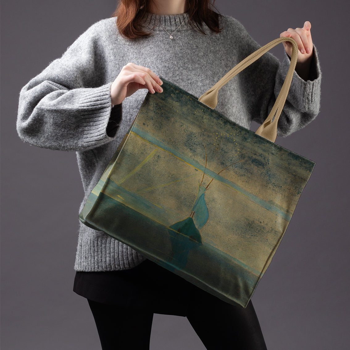 Rankinė M. K. Čiurlionis „Saulė eina Ožiaragio ženklu