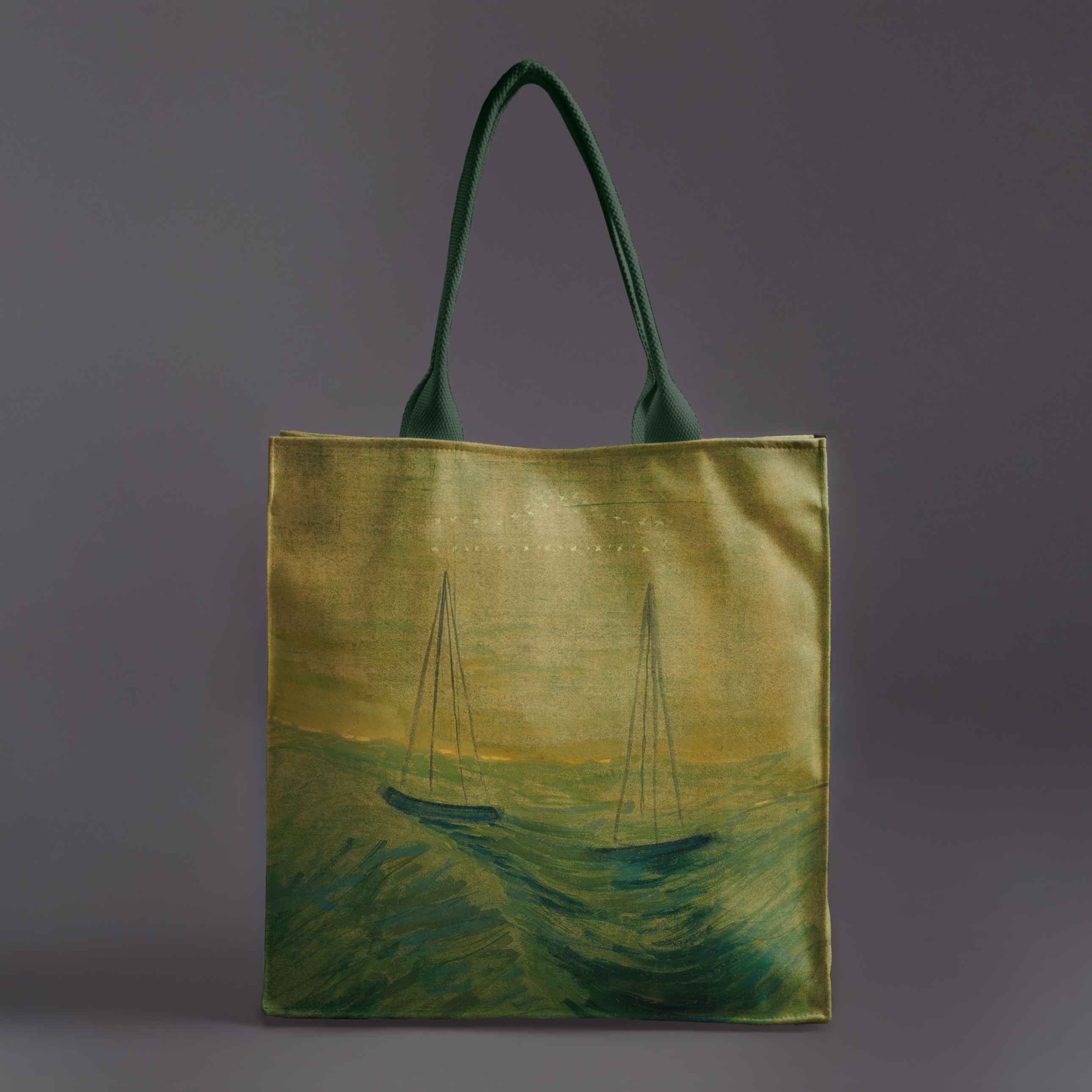 Rankinė M. K. Čiurlionis „Saulė eina Svarstyklių ženklu