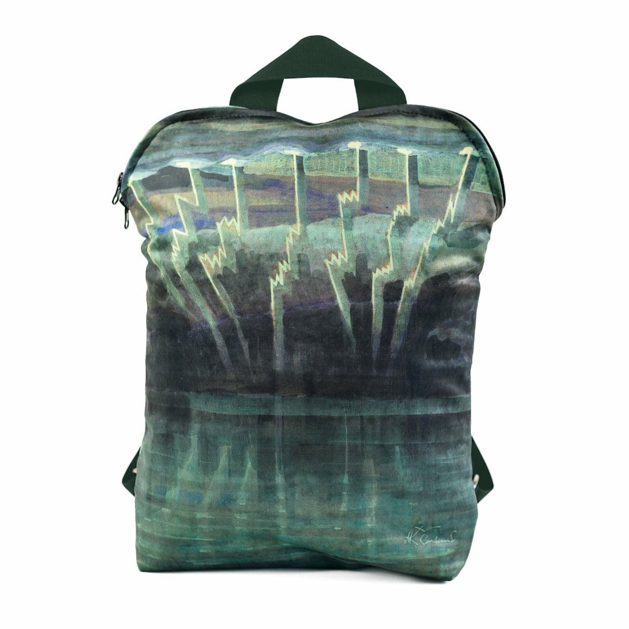 Kuprinė No. 1 M. K. Čiurlionis „Žaibai