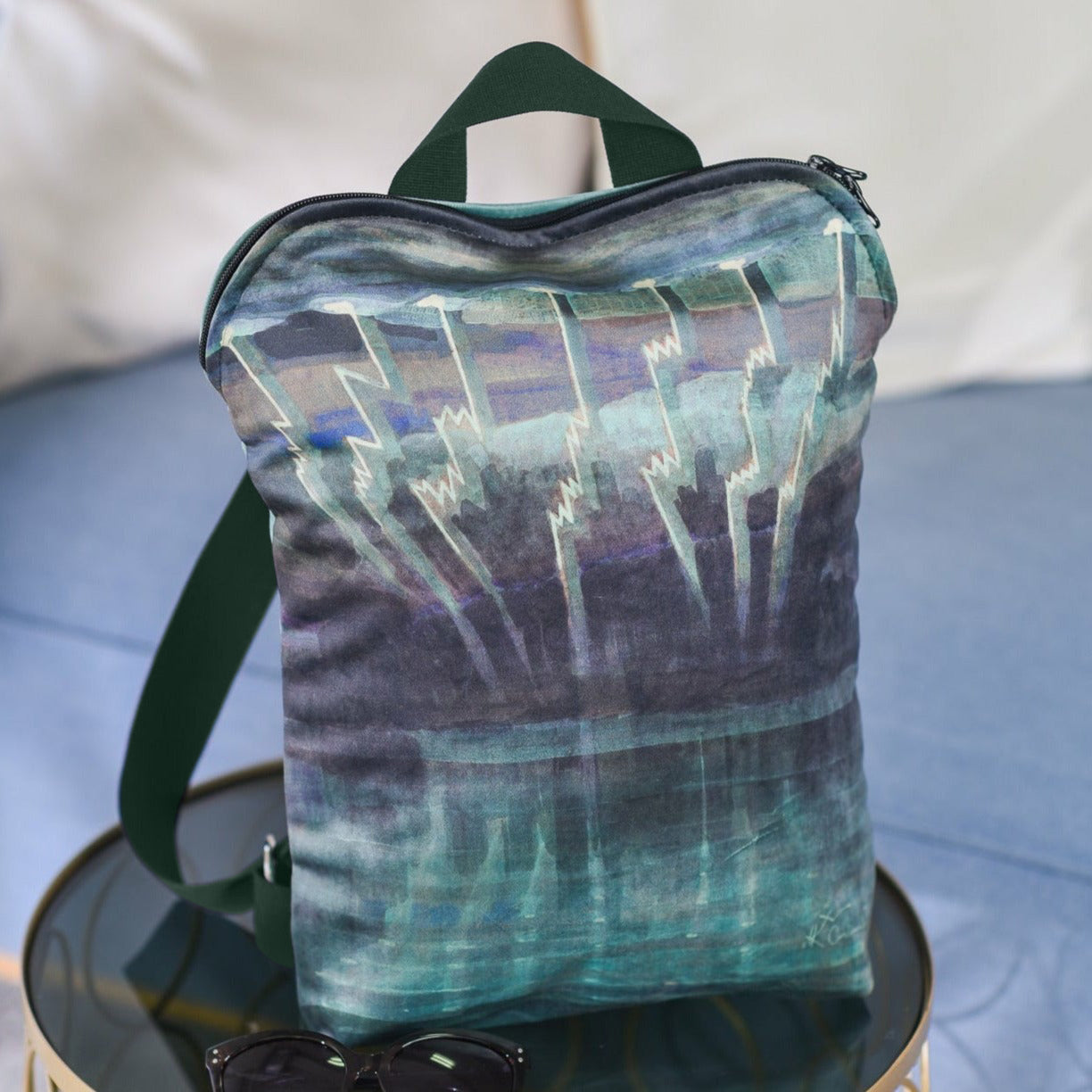 Kuprinė No. 1 M. K. Čiurlionis „Žaibai