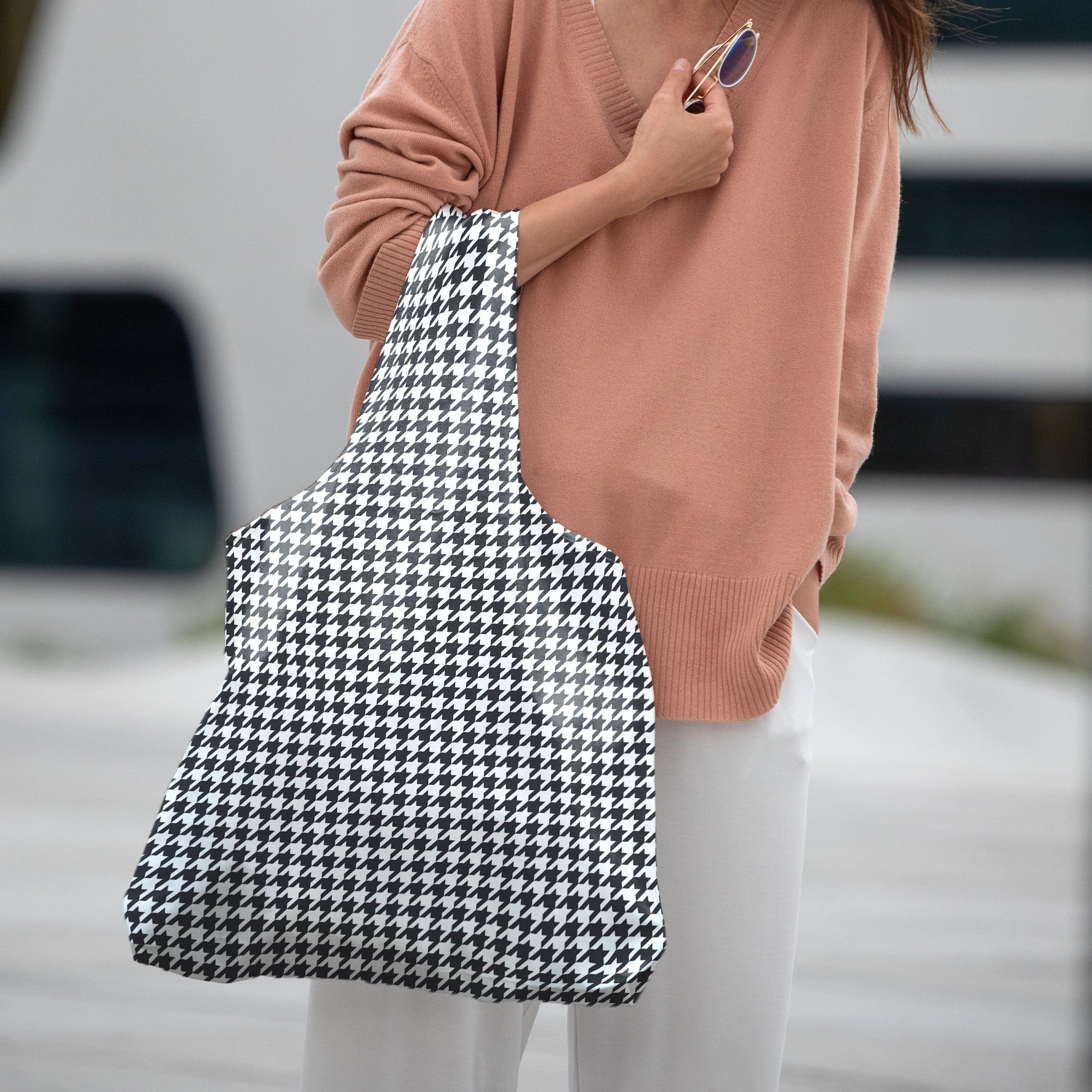 Gegužinis krepšys Classy „Pied-de-poule