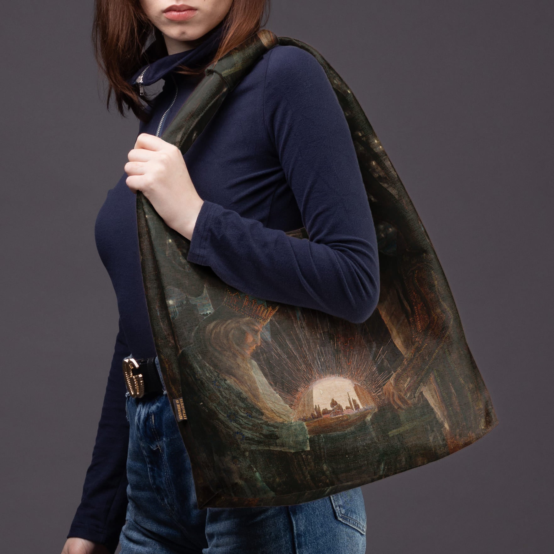 Gegužinė rankinė premium M. K. Čiurlionis „Karalių pasaka