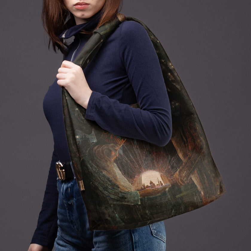 Gegužinė rankinė premium M. K. Čiurlionis „Karalių pasaka