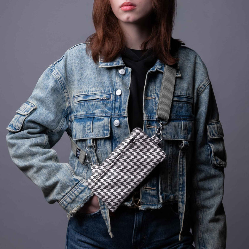 Penkta kišenė Classy „Pied-de-poule