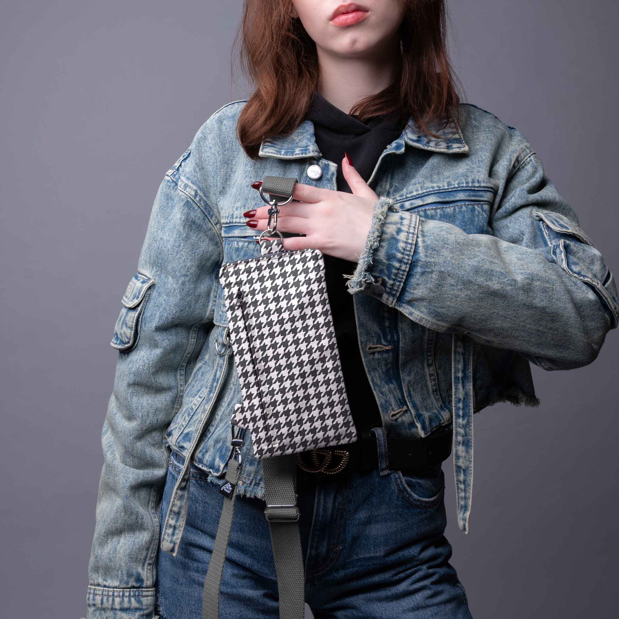 Penkta kišenė Classy „Pied-de-poule