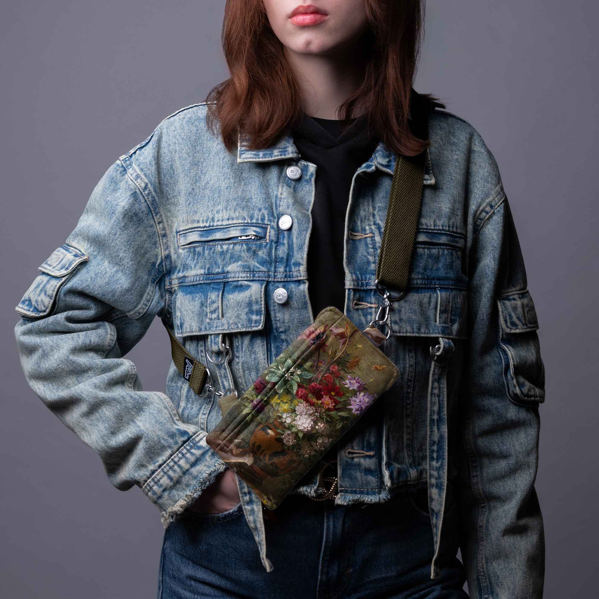 Penkta kišenė Gregorius van Os „Still Life with Flowers in a Greek Vase