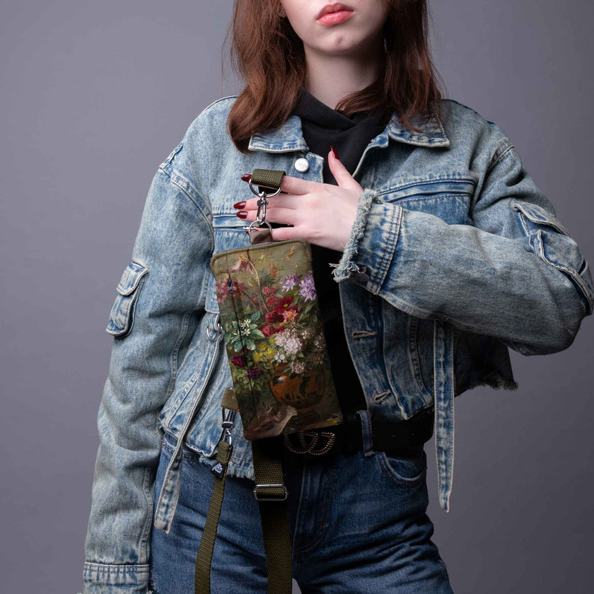 Penkta kišenė Gregorius van Os „Still Life with Flowers in a Greek Vase