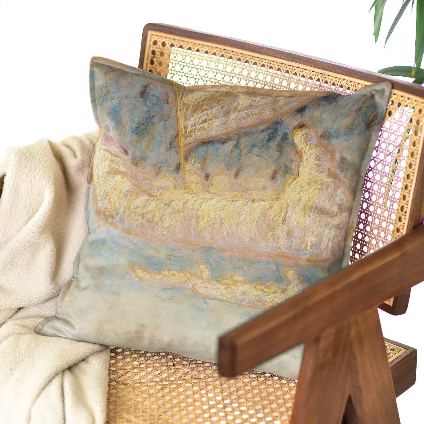 Dekoratyvinė pagalvėlė M. K. Čiurlionis „Mintys