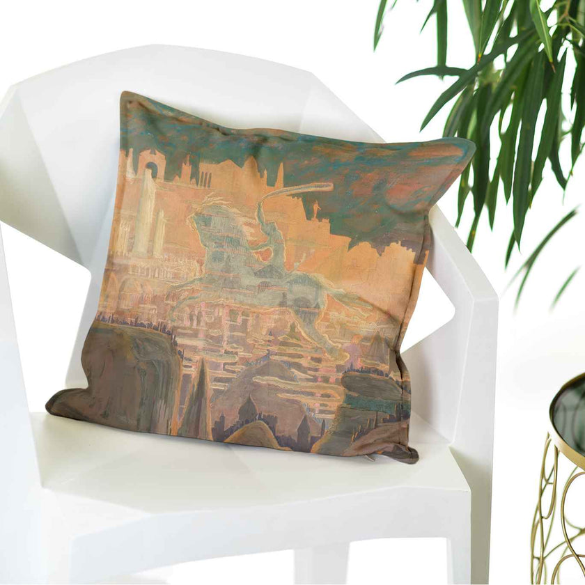 Dekoratyvinė pagalvėlė M. K. Čiurlionis „Vyčio Preliudas