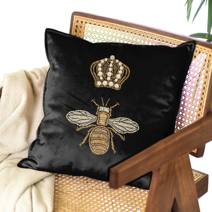 Dekoratyvinė pagalvėlė „Auksinė bitė