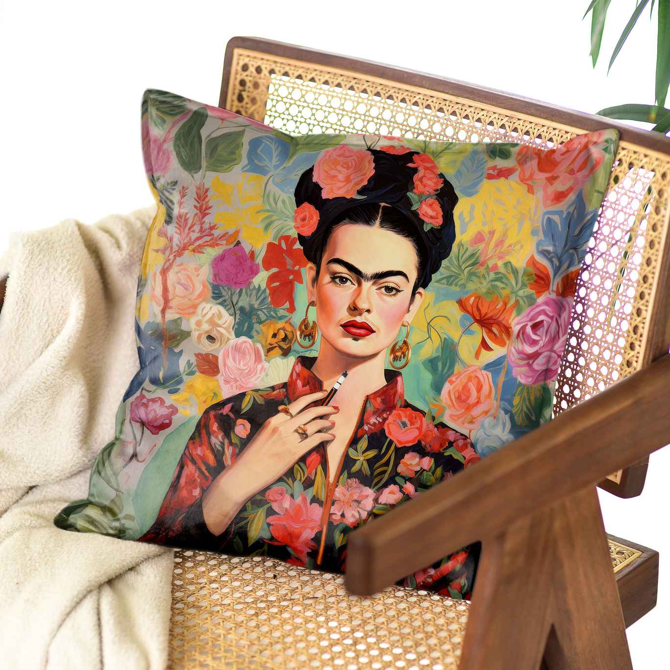 Dekoratyvinė pagalvėlė Imagine „Frida gėlėse