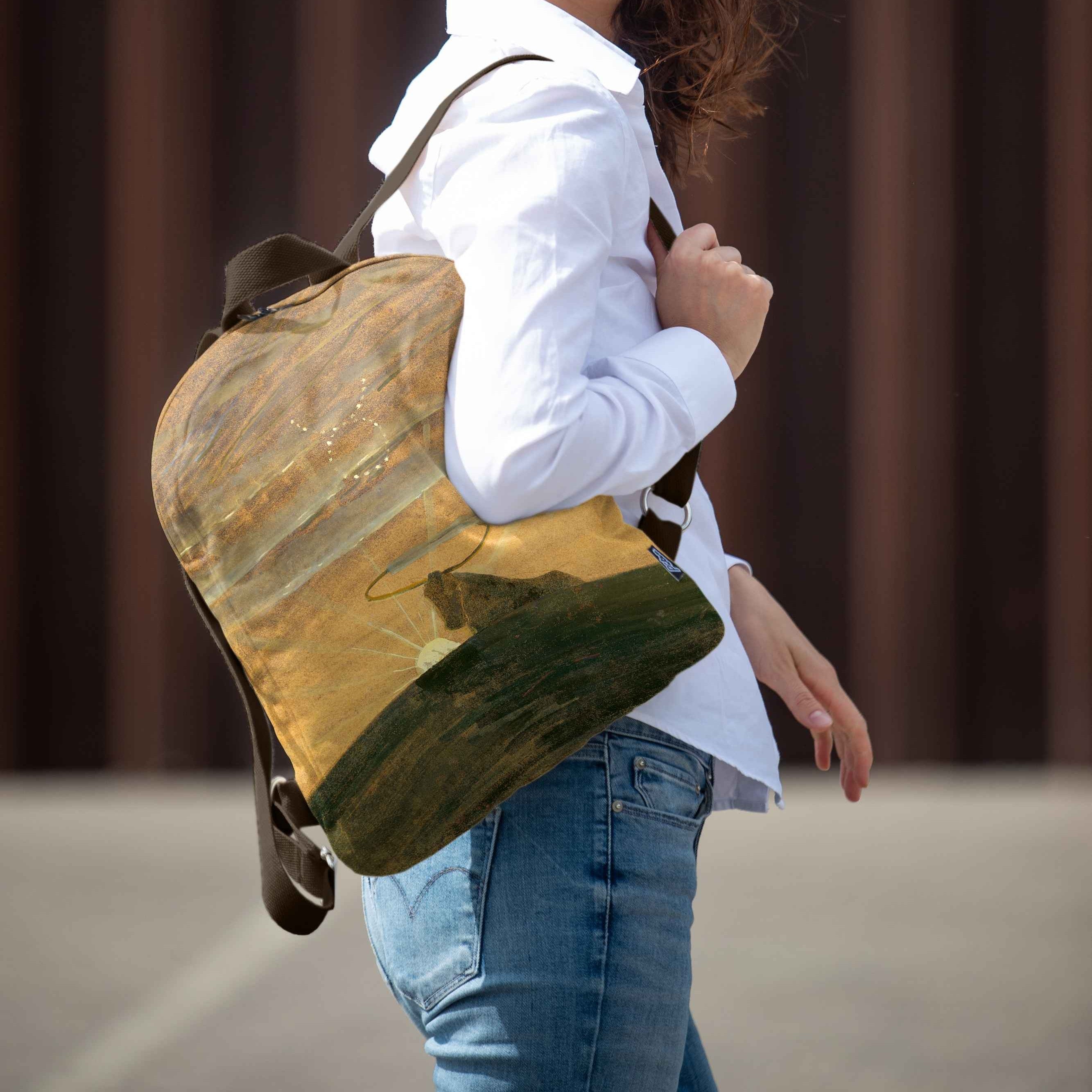 Kuprinė No. 2 M. K. Čiurlionis „Saulė eina Jaučio ženklu