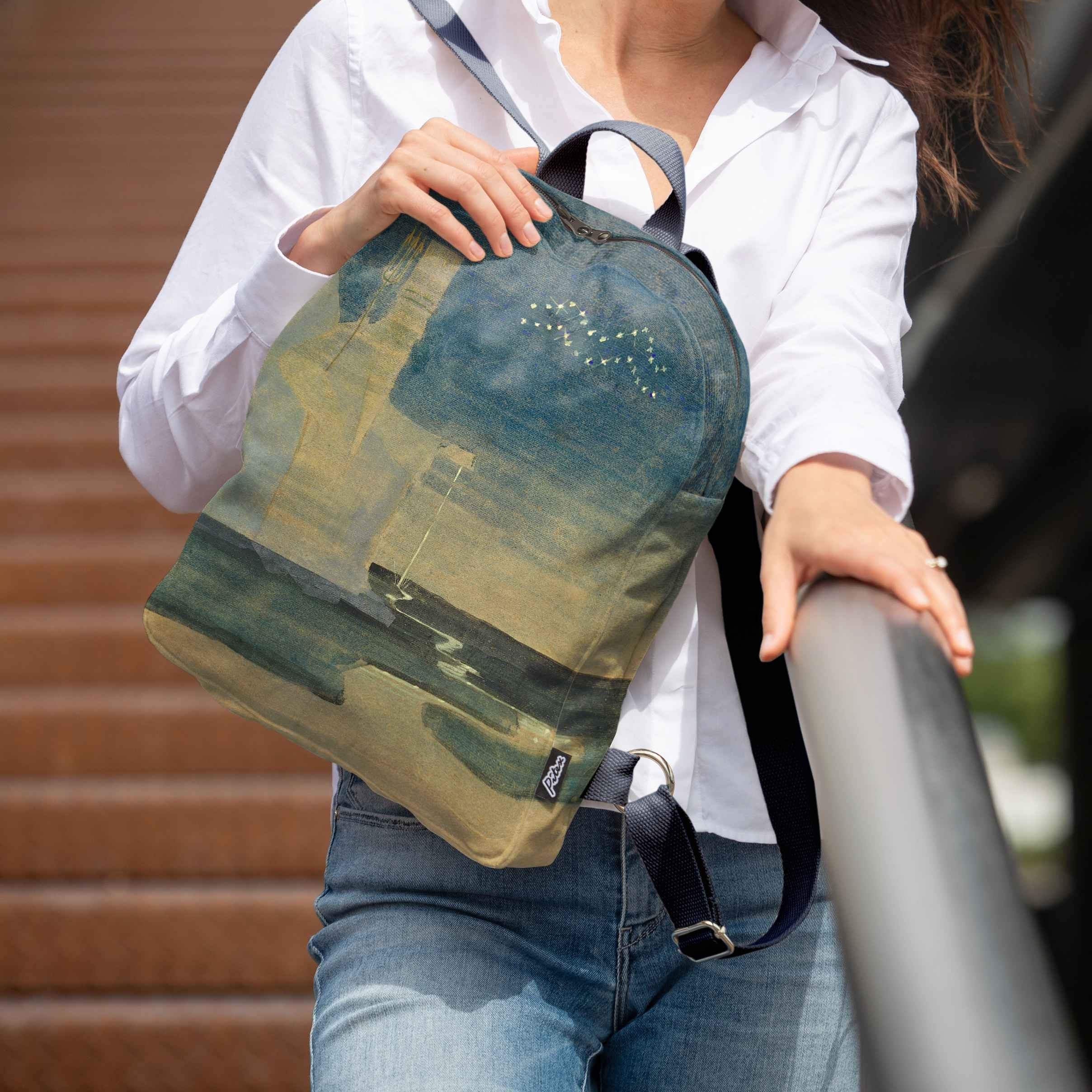 Kuprinė No. 2 M. K. Čiurlionis „Saulė eina Vandenio ženklu