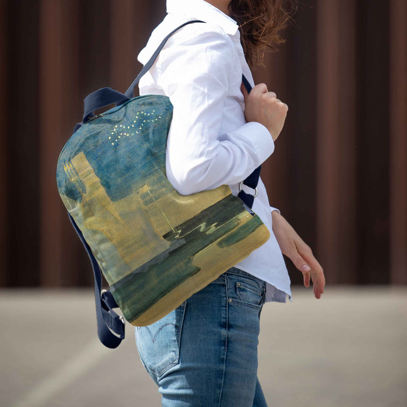 Kuprinė No. 2 M. K. Čiurlionis „Saulė eina Vandenio ženklu