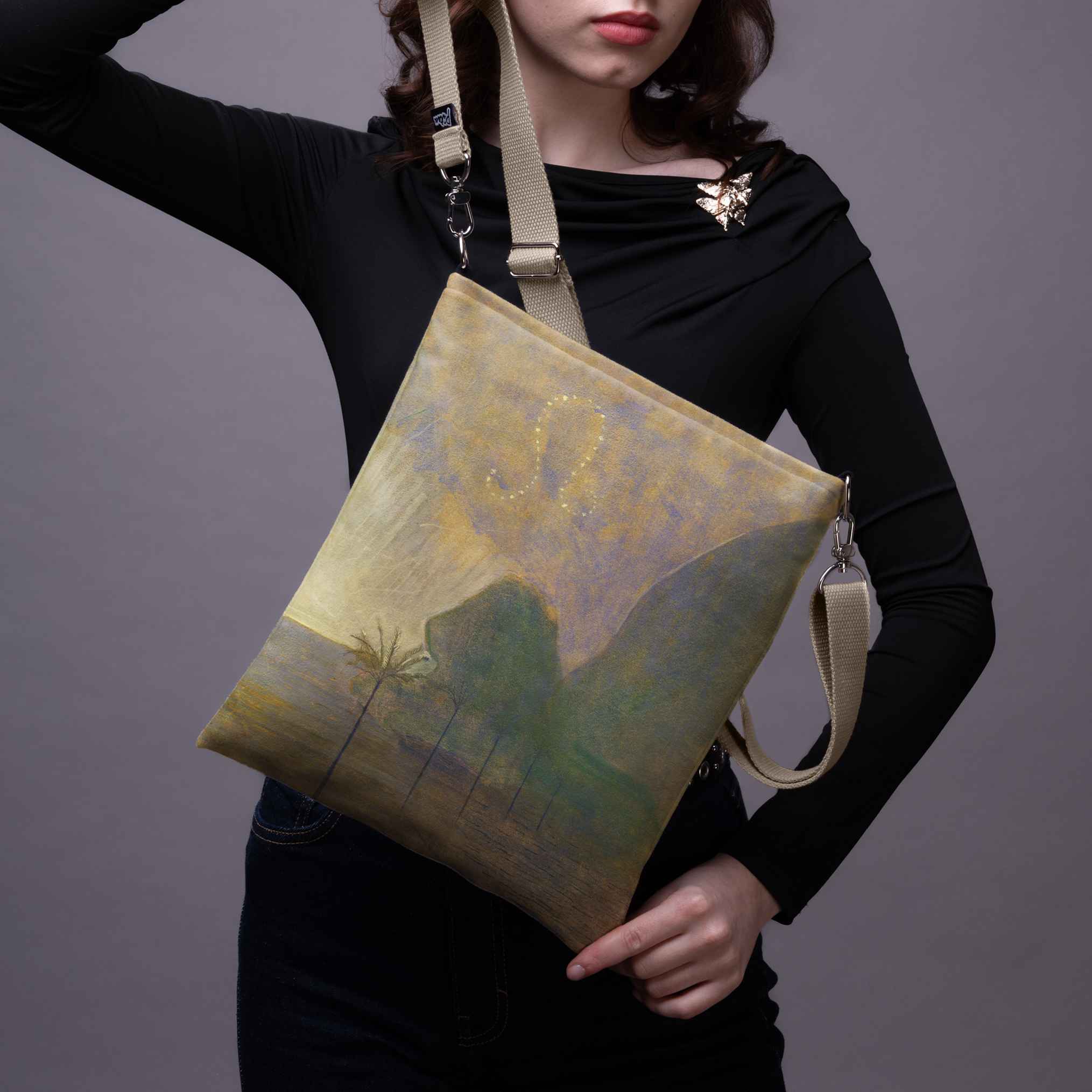 Rankinė per petį  M. K. Čiurlionis „Saulė eina Liūto ženklu