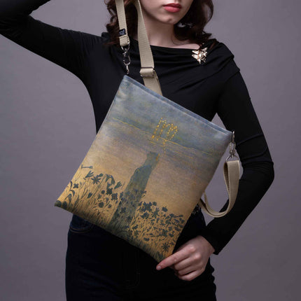 Rankinė per petį  M. K. Čiurlionis „Saulė eina Mergelės ženklu