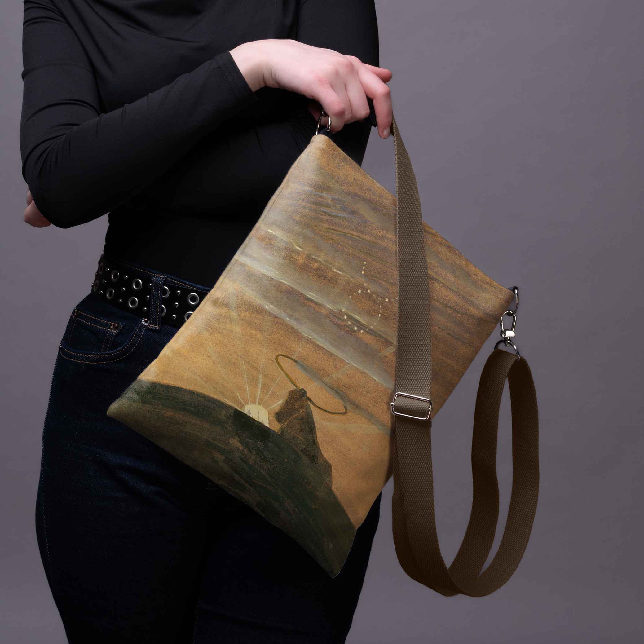 Rankinė per petį  M. K. Čiurlionis „Saulė eina Jaučio ženklu