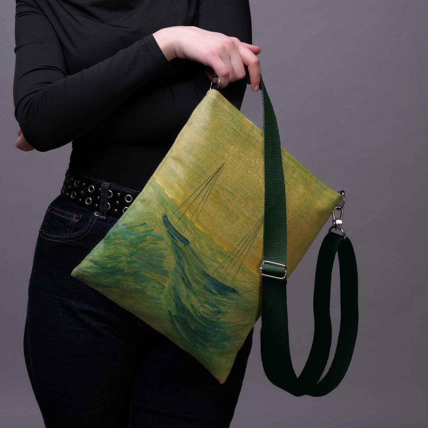 Rankinė per petį  M. K. Čiurlionis „Saulė eina Svarstyklių ženklu