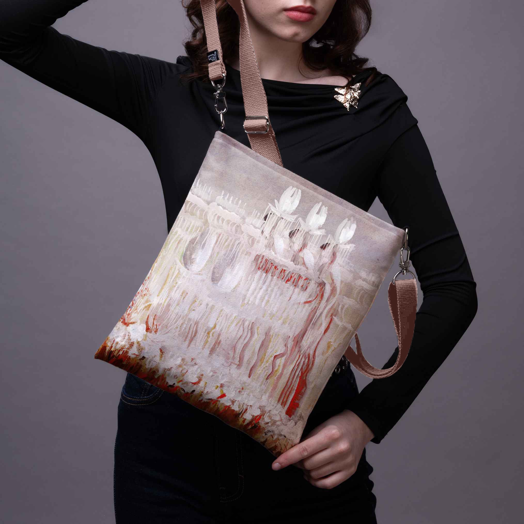 Rankinė per petį  M. K. Čiurlionis „Pasaulio sutvėrimas (VIII)