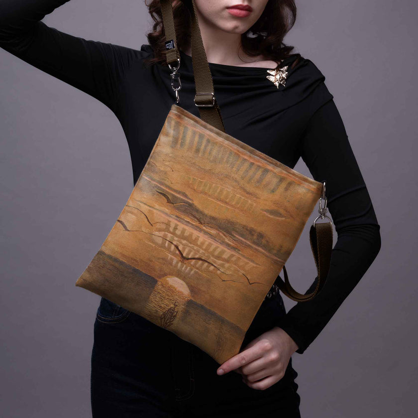 Rankinė per petį  M. K. Čiurlionis „Saulėlydis