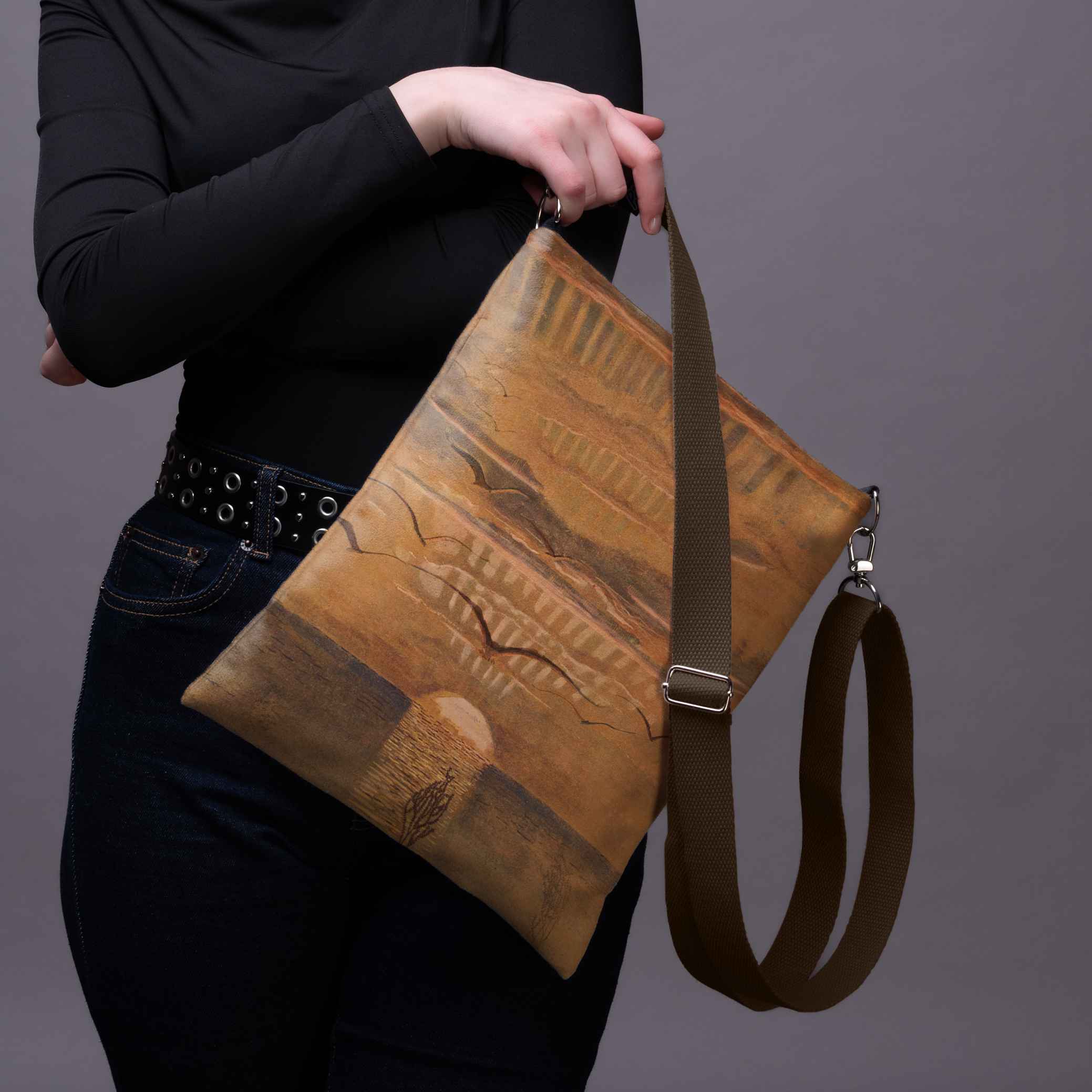 Rankinė per petį  M. K. Čiurlionis „Saulėlydis