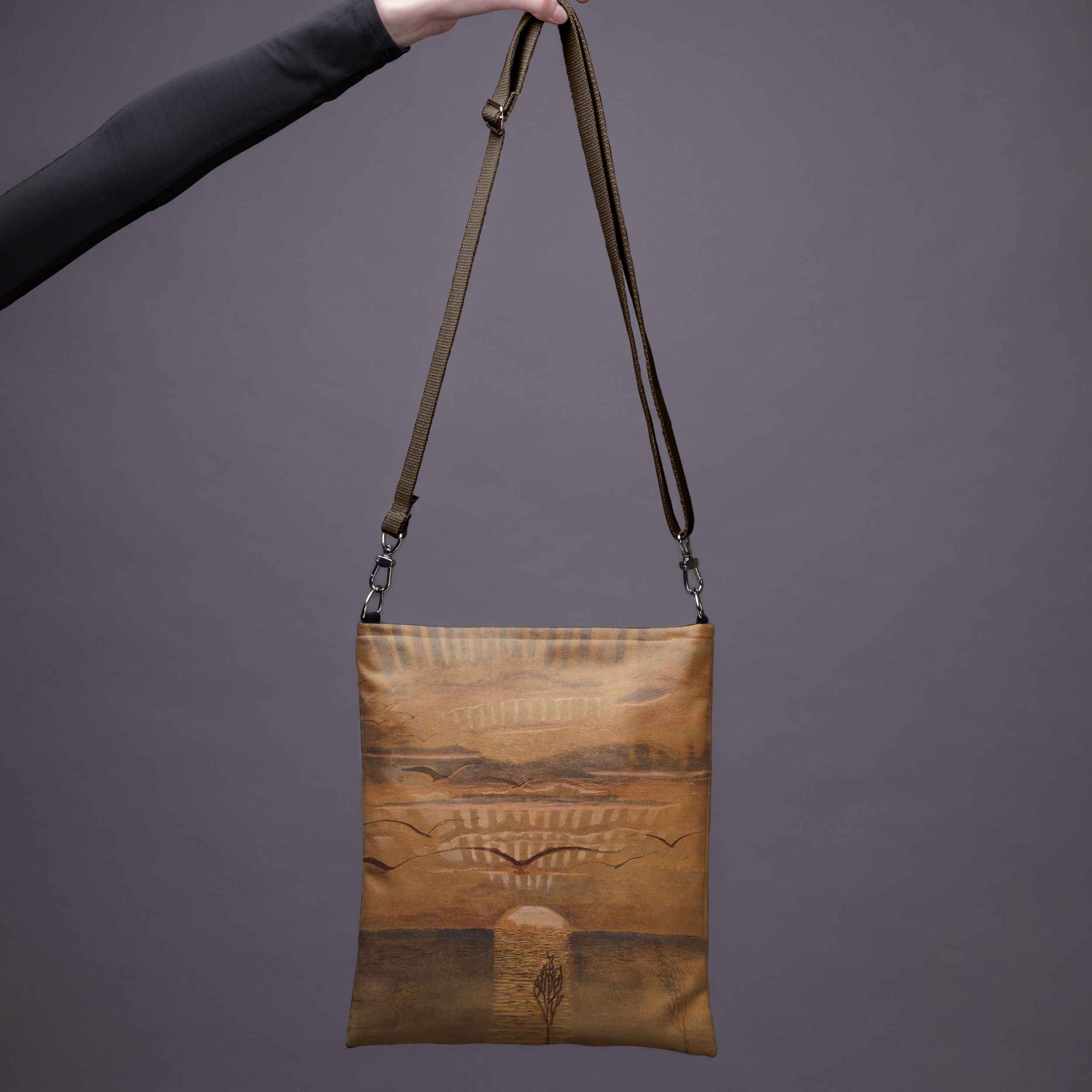 Rankinė per petį  M. K. Čiurlionis „Saulėlydis