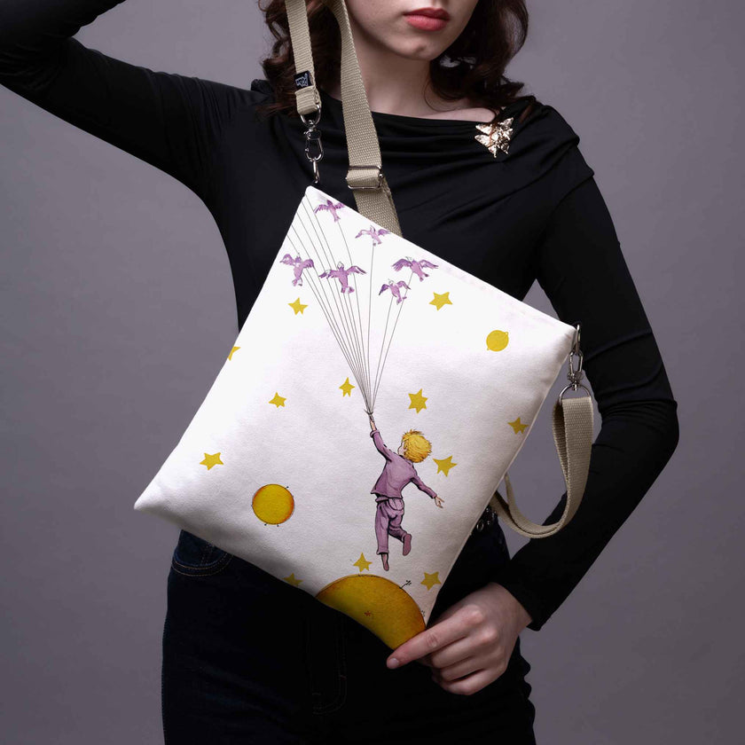 Rankinė per petį Antoine De Saint-Exupéry Mažasis Princas „Paukščiai