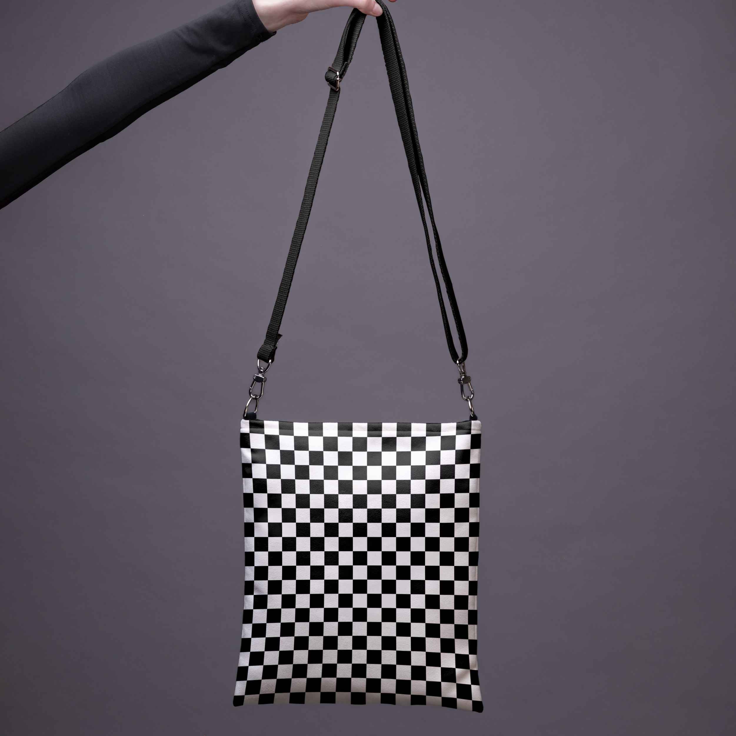 Rankinė per petį Classy „Checkerboard