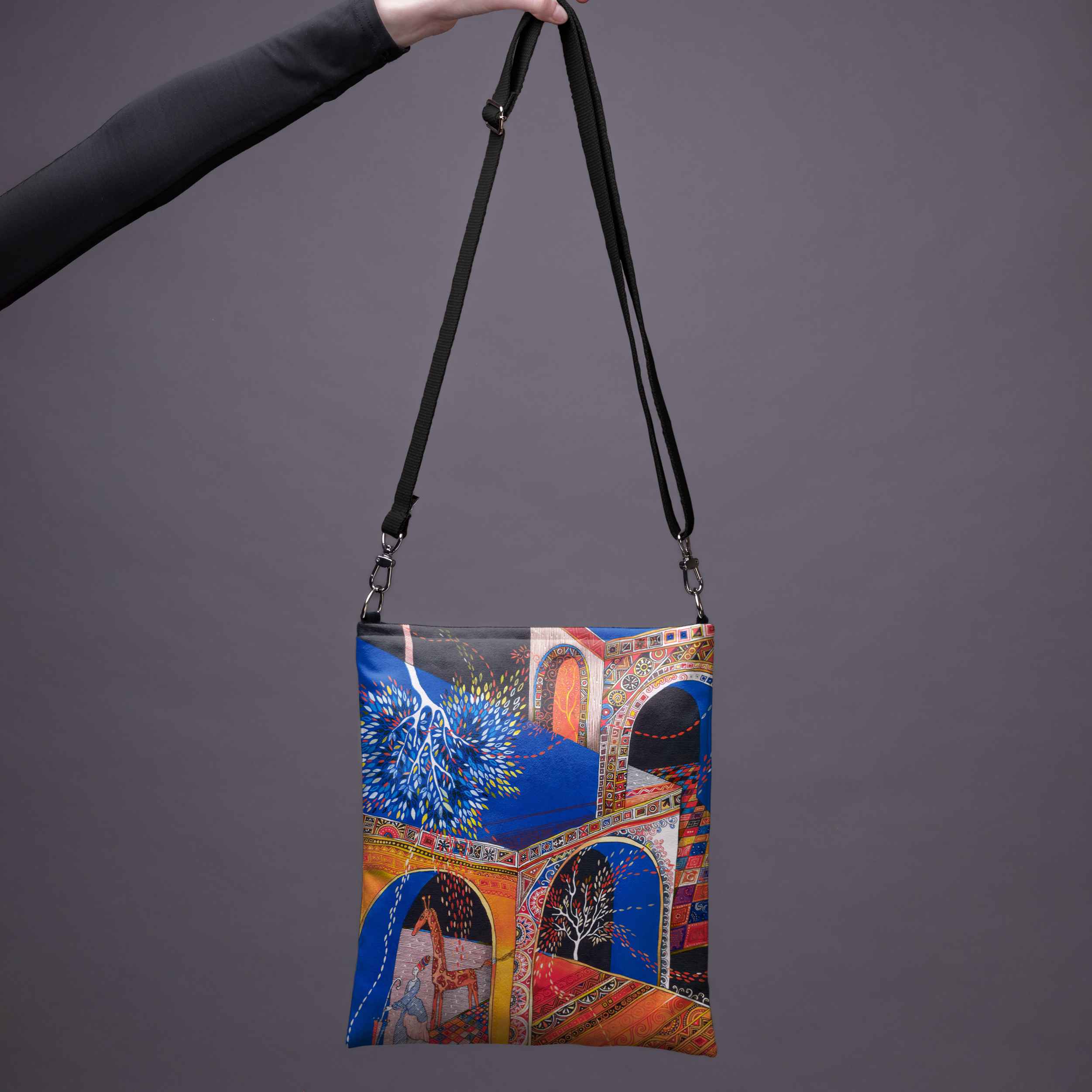 Rankinė per petį Aušra Čapskytė „Oranžinis miestas