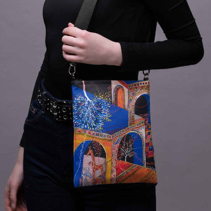 Rankinė per petį Aušra Čapskytė „Oranžinis miestas