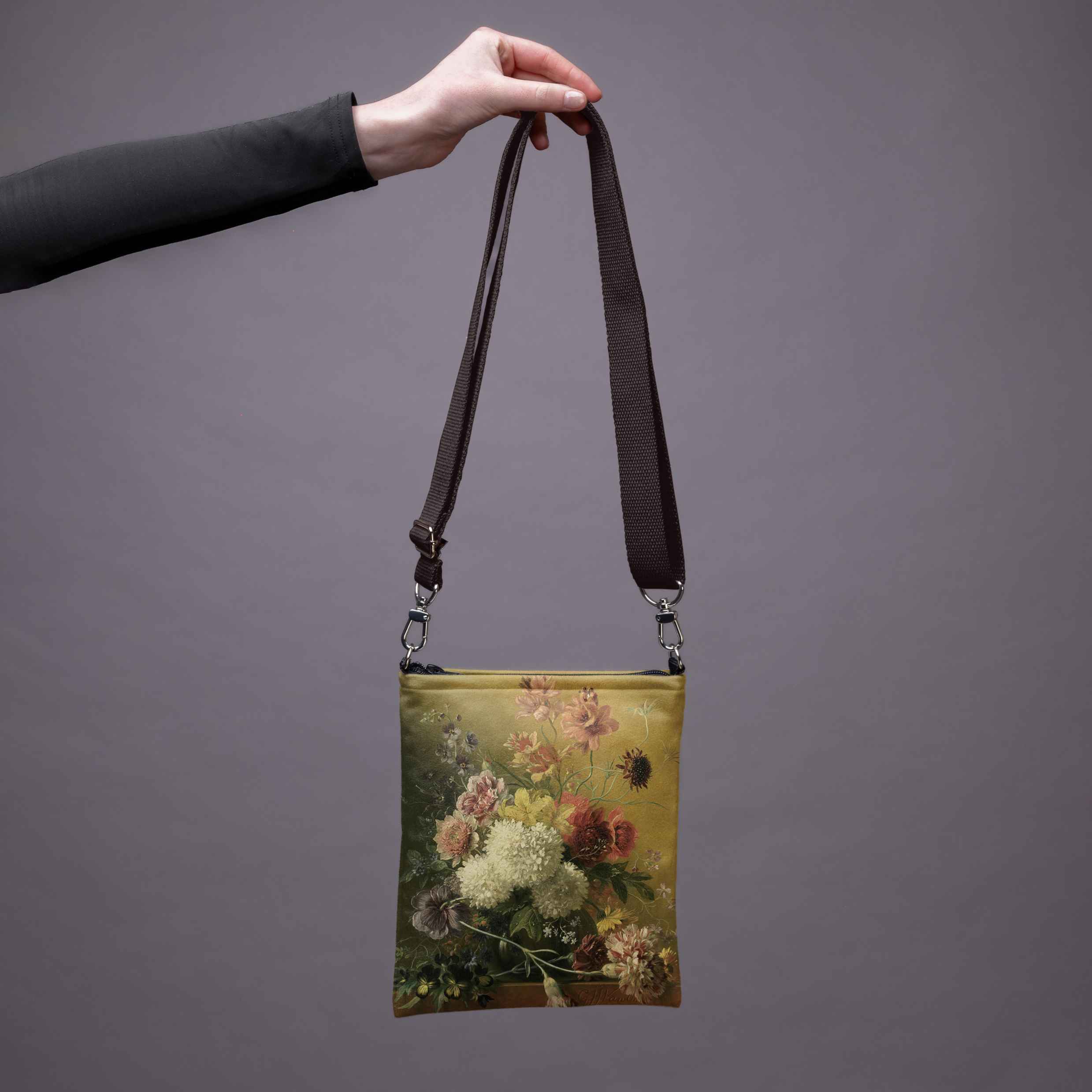 Rankinė per petį Gregorius van Os „Still Life with Flowers