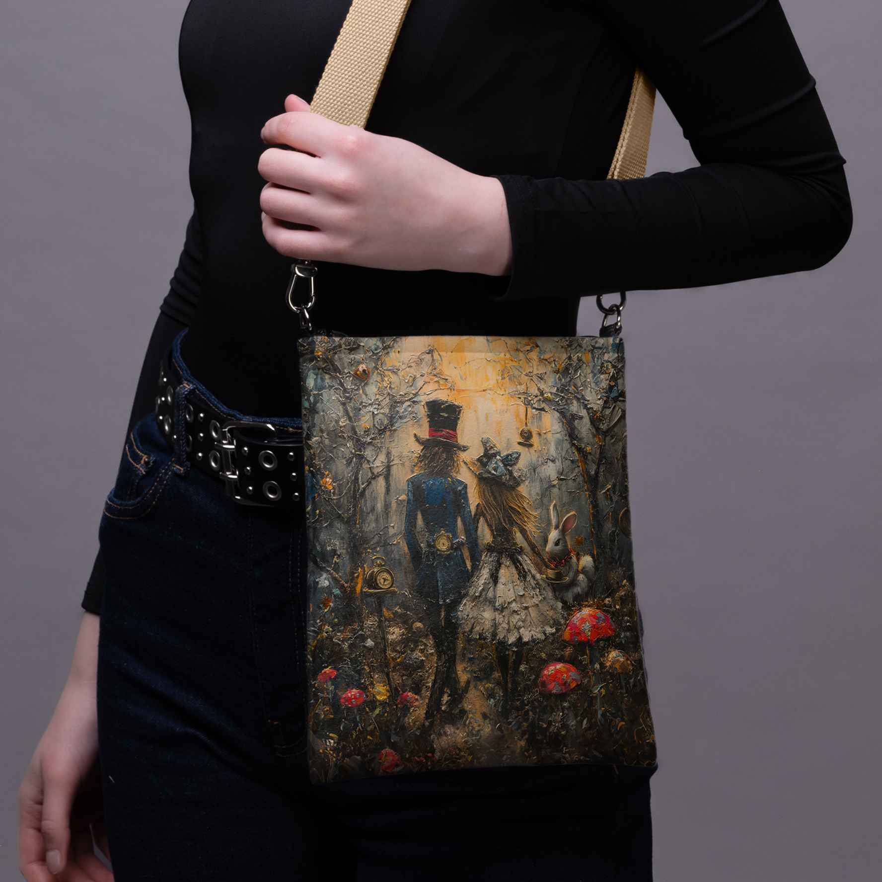 Rankinė per petį Imagine „Alisa ir Skrybėlius