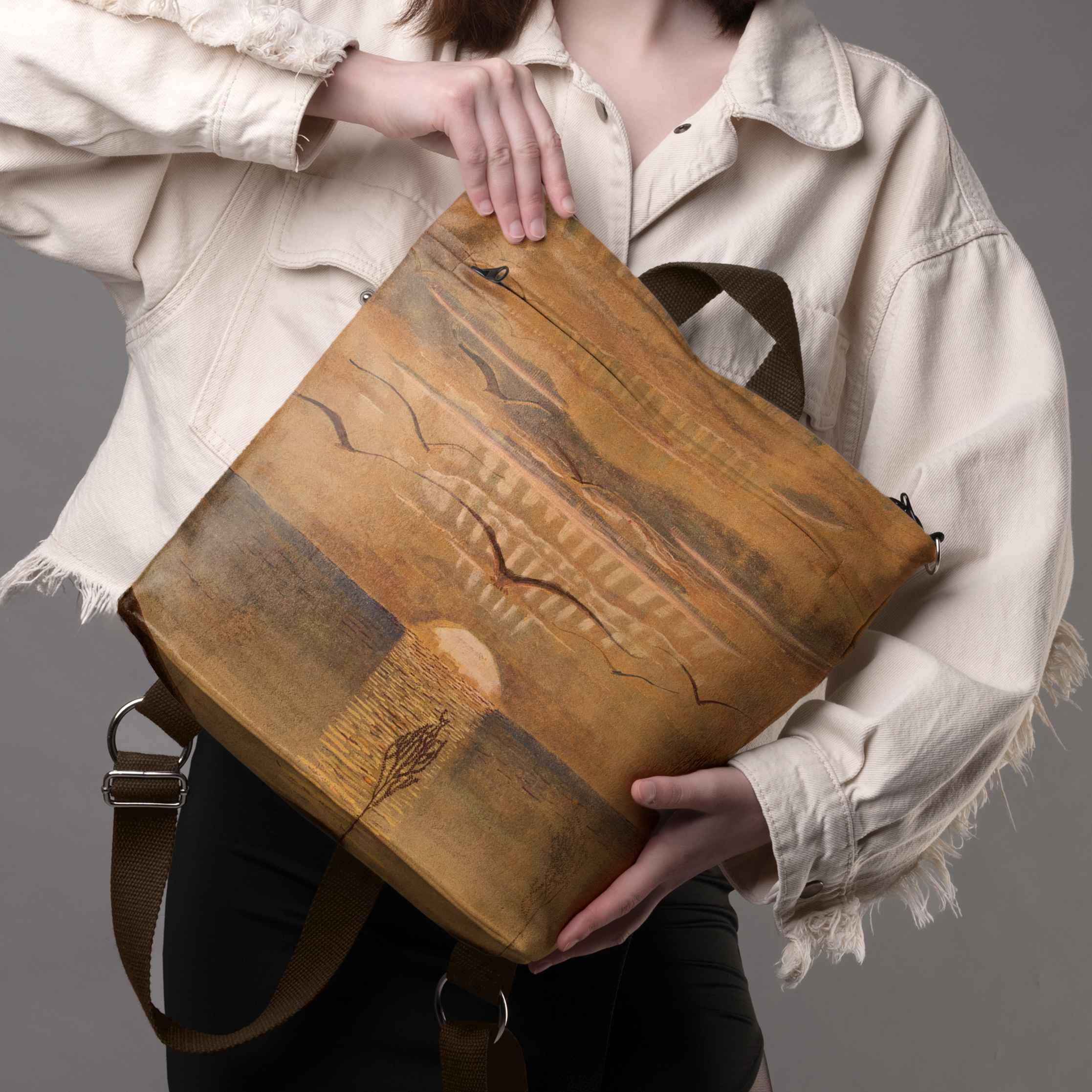 Kuprinė No.3 M. K. Čiurlionis „Saulėlydis