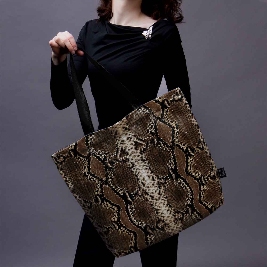 Pirkinių krepšys Classy „Anakonda