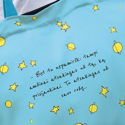 Pirkinių krepšys Antoine de Saint-Exupéry Mažasis princas „Planeta