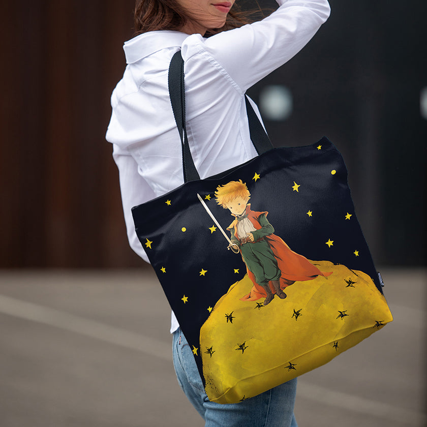 Pirkinių krepšys Antoine de Saint-Exupéry Mažasis princas „Lapė