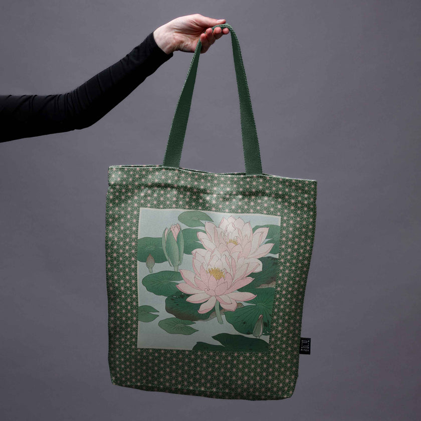 Pirkinių krepšys Ohara Koson „Vandens Lelija