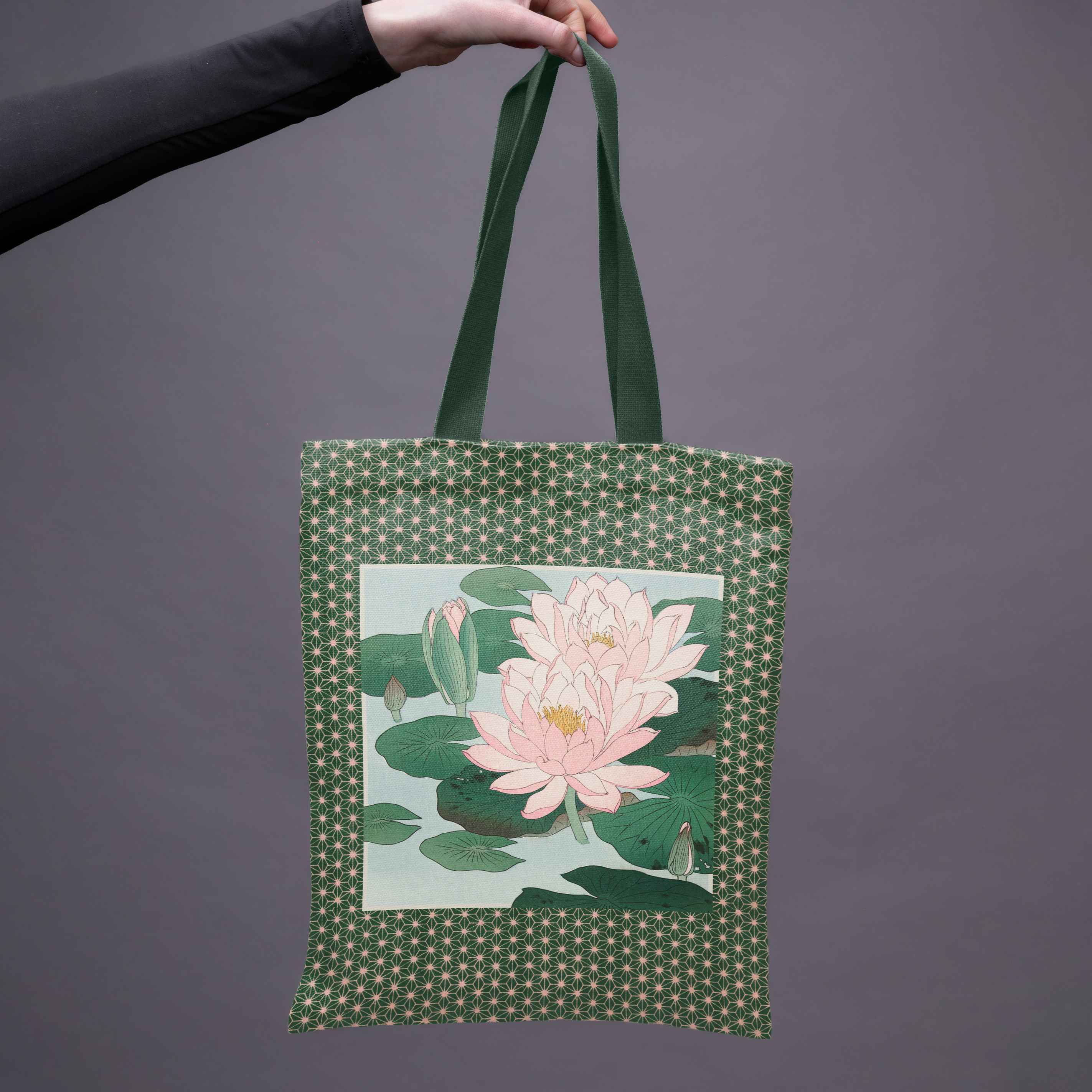 Pirkinių krepšys Ohara Koson „Vandens Lelija